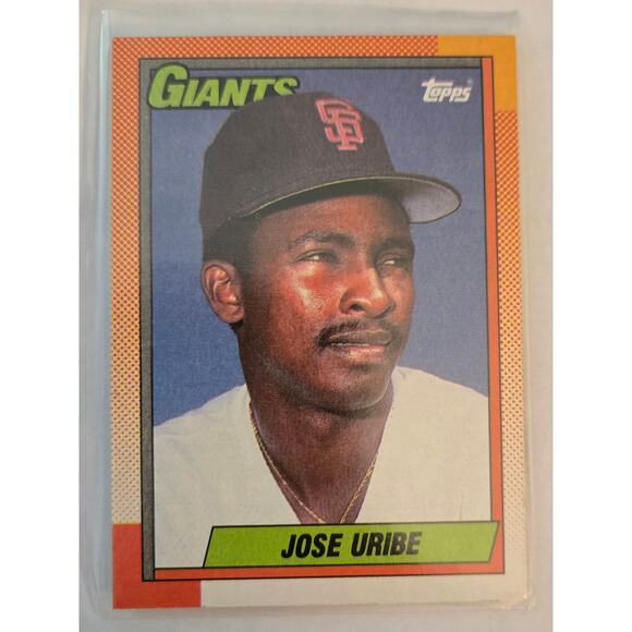 Lot of 5 Jose Uribe Baseball Cards - Picture 8 of 11